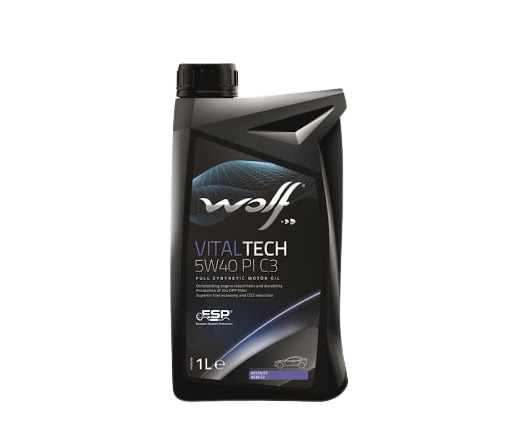 Моторное масло Wolf VitalTech 5W-40 PI C3, 1л